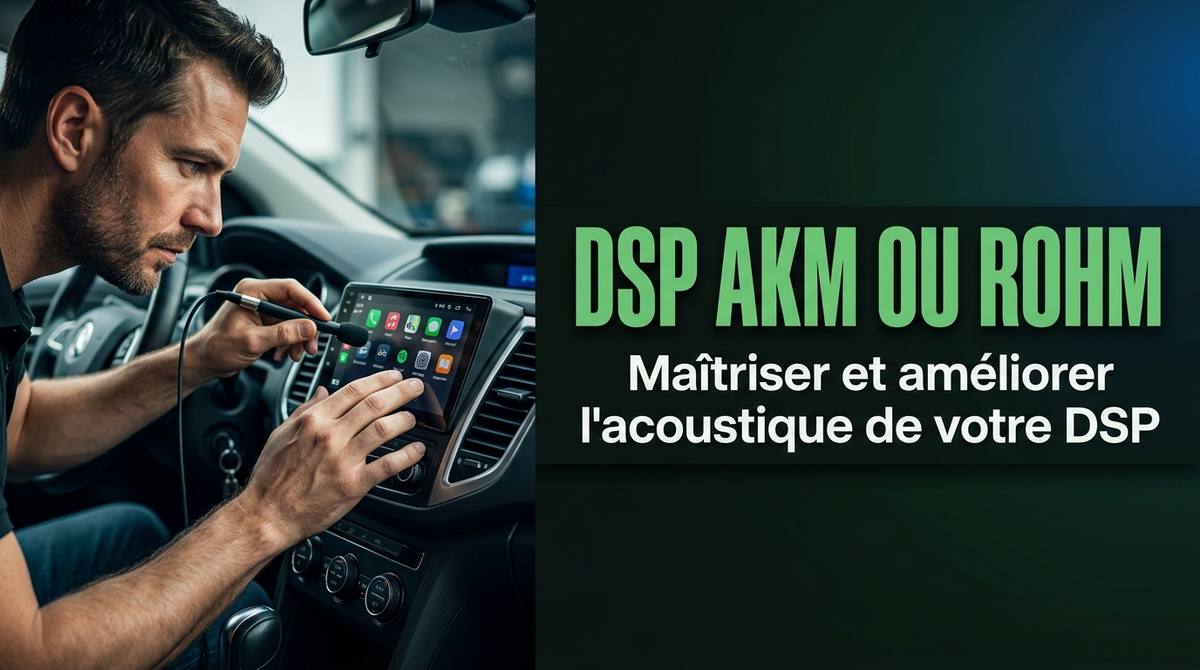 Guide : AKM ou ROHM, maîtriser l'alignement temporel et le filtrage 3 voies de son DSP.